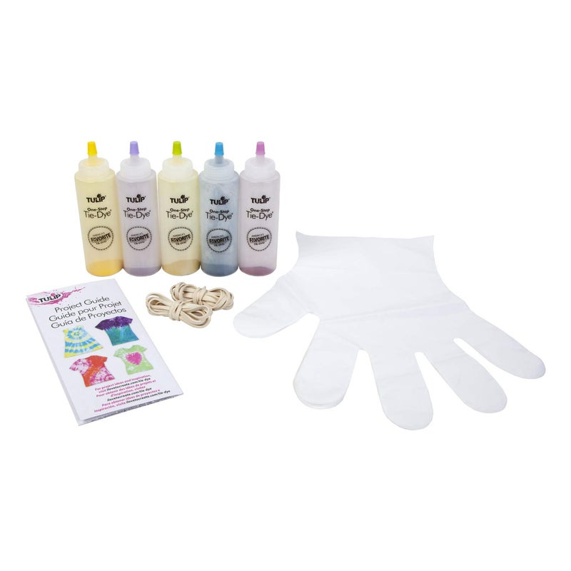 Tulip One-Step Tie Dye Backpack Kit Neon, 31pc, Party and Craft Supplies, Vibrant Colors for Fashion Art Projects - Image 3